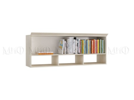 Антресоль Элит-1 МДФ Сандал Светлый (Ш-1400 мм x Г-385 мм х В-555 мм)
